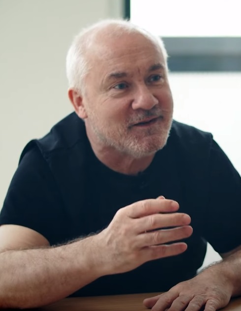 Portrait of Damien Hirst